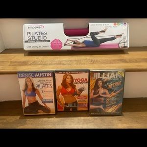 New Empower Pilates Studio & DVD’s - Final Price $10